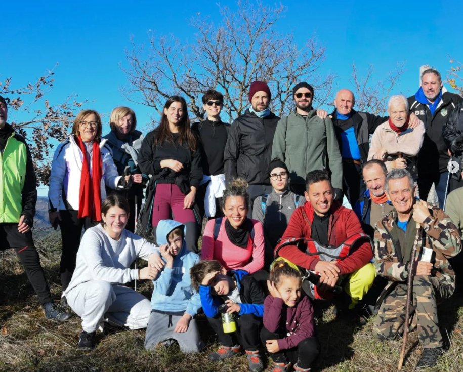 Un'escursione di gruppo di ESP Group sulle colline romagnole
