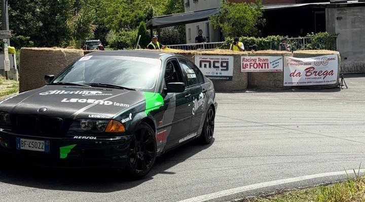 La BMW del Legend Team in gara