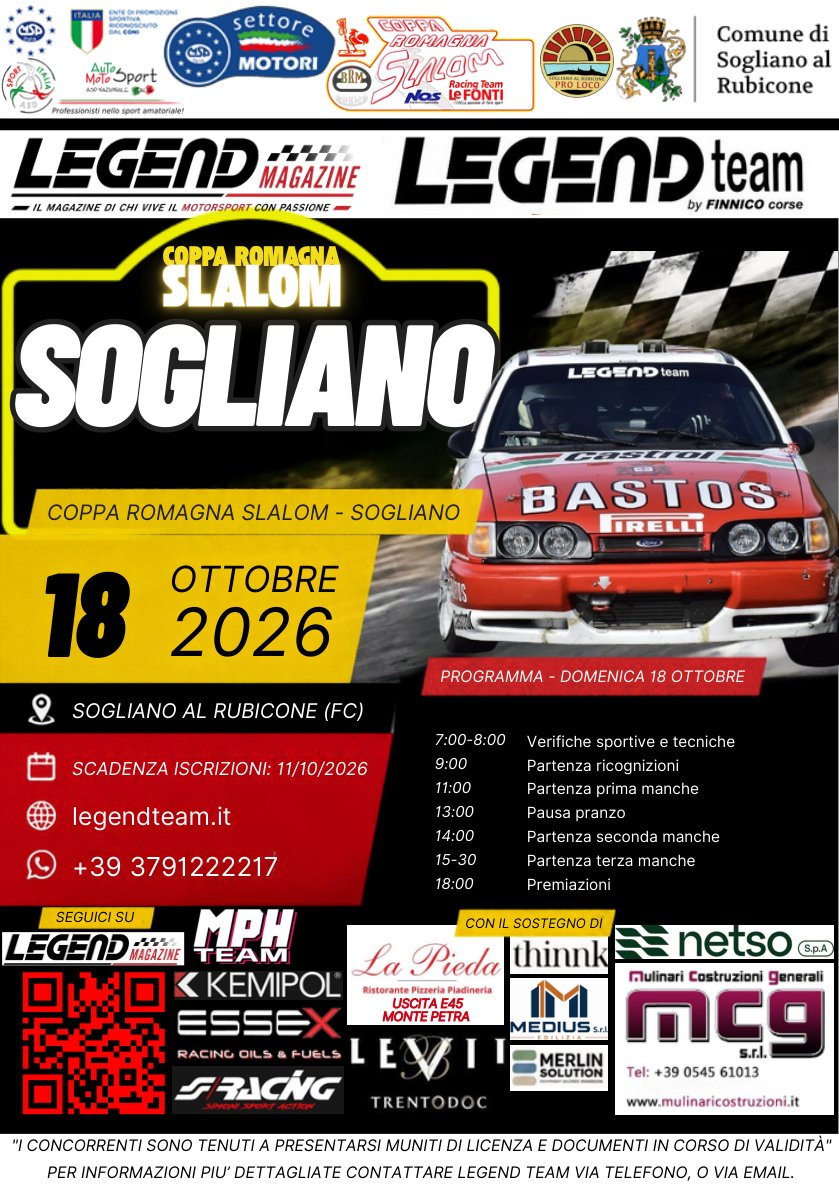 Coppa Romagna Slalom — Sogliano al Rubicone